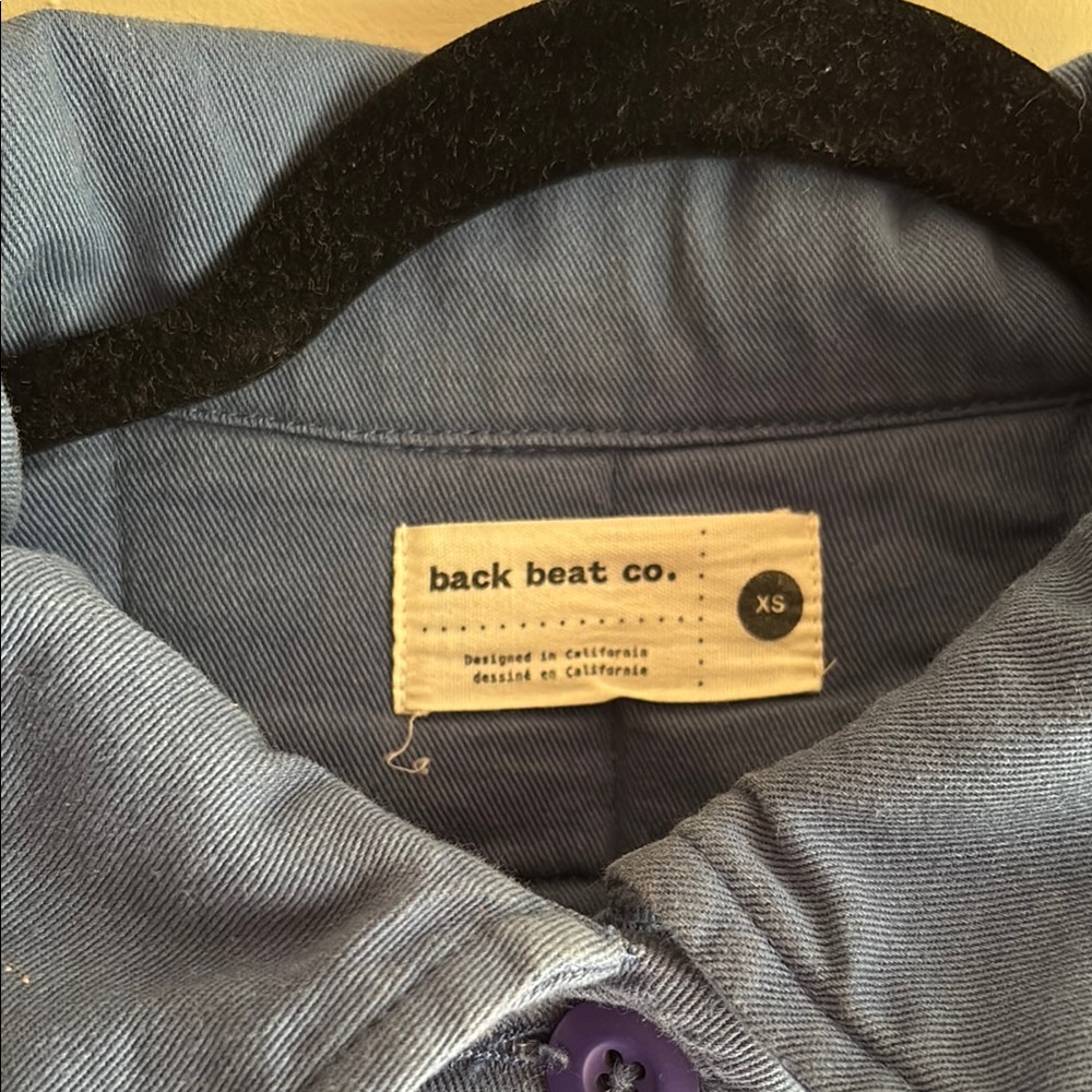 Blue Quilted Jacket - Picture 2 of 4